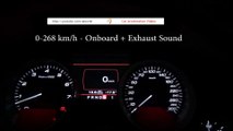 Audi S8 V10 Acceleration 0-268 km/h Kickdown