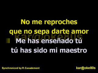 karaoke Aprendiz Malú V. Acústica