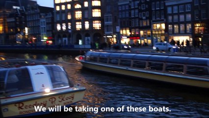 Amsterdam Canal Cruise Evening Snippets