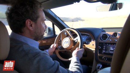 Bentley Bentayga 2016 [ESSAI VIDEO EXCLUSIF] : Qui l’eut Crewe ?