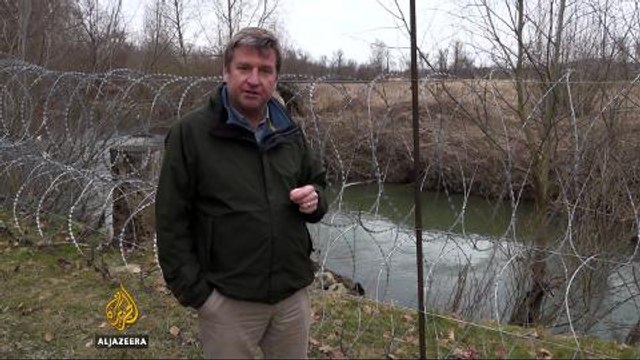 Slovenia-Croatia border residents say barbed wire fence ruining their livelihoods