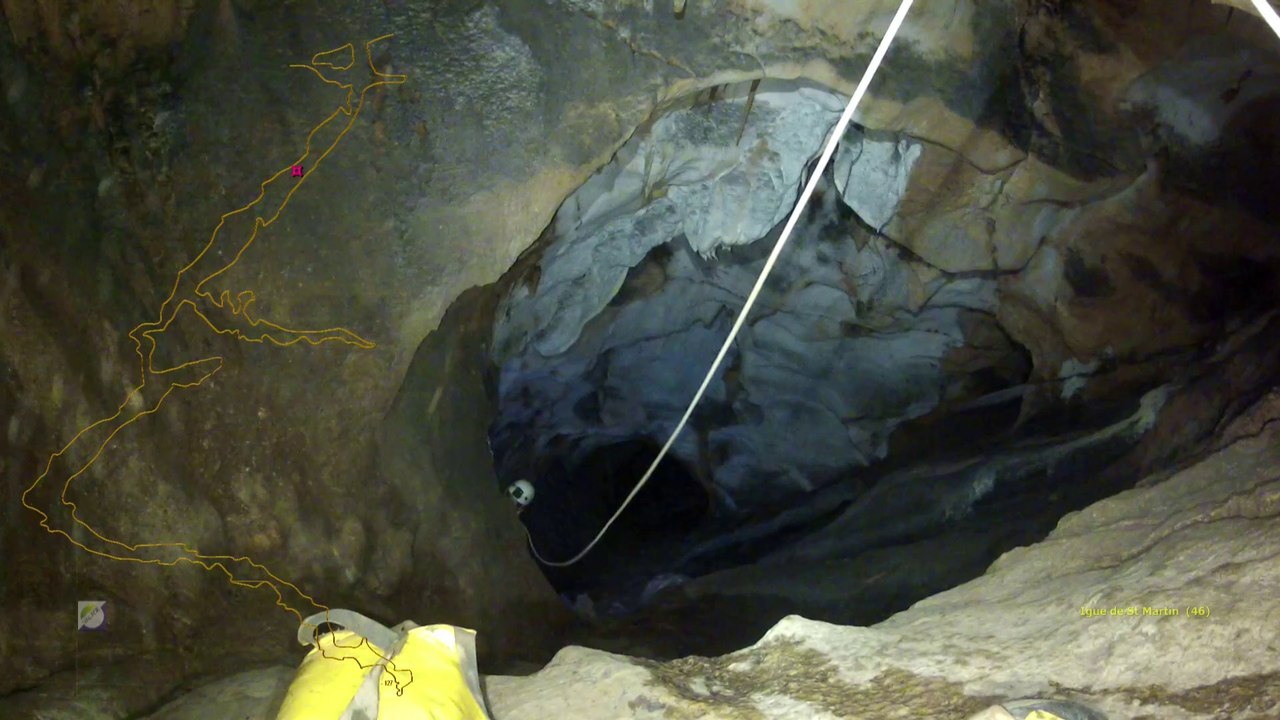 Spéléologie Lot - Igue de Saint Martin - Causse de Gramat - Le Bastit