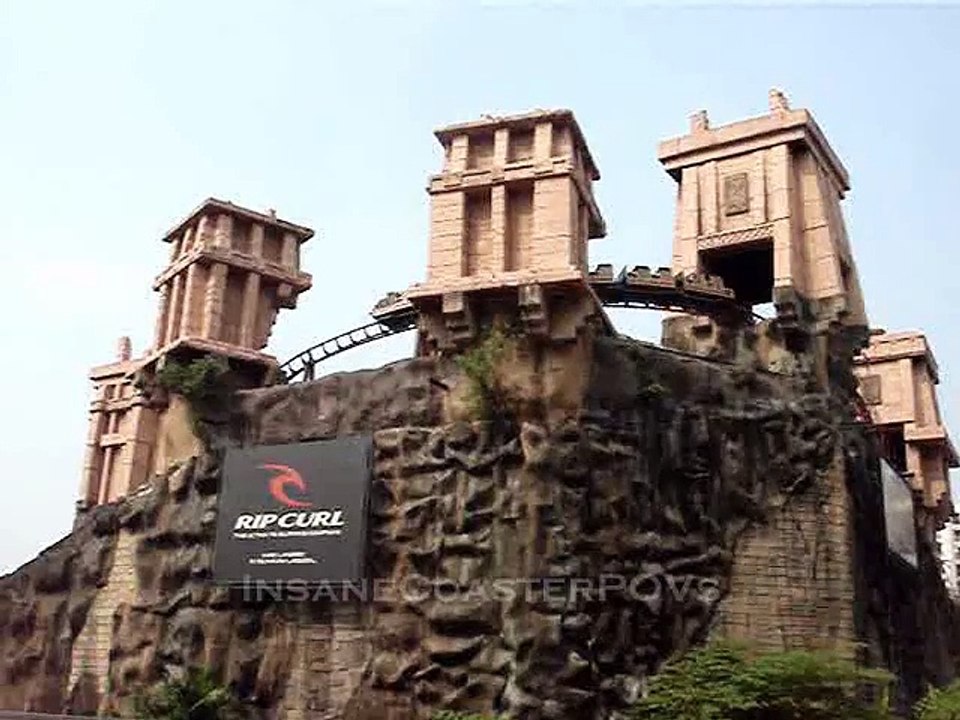 The Lost City of Gold - Roller Coaster, Sunway Lagoon