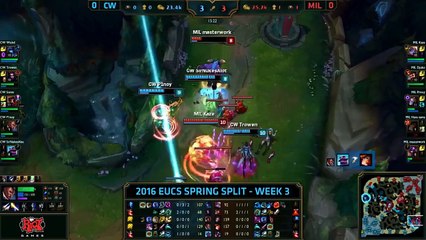 Millenium en CS Spring 2016  : Kaze affole la 3e semaine