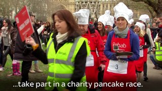 MPs Sind Top-Leute In Pancake-Rennen