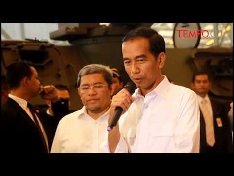 Blusukan ke Bandung, Jokowi Kunjungi PT Pindad