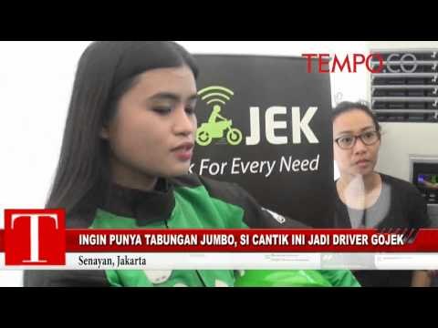Ingin Punya Tabungan Jumbo, Si Cantik Ini Jadi Driver Gojek