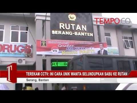 Terekam CCTV Ini Cara Unik Wanita Selundupkan Sabu ke Rutan