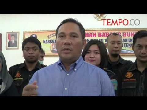 Begini Polda Banten Gerebek Bandar Sabu Bersenjata Api