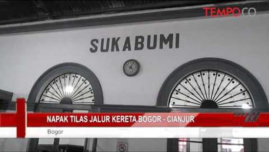 Napak Tilas Jalur Kereta Bogor Cianjur  flv video 