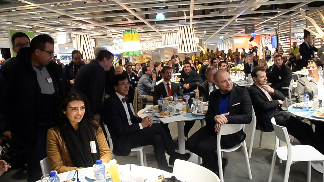 IKEA Mons - les politiques de la région présents pour l'ouverture d'IKEA