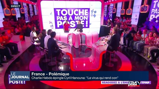 Cyril Hanouna déguisé en moustique répond à la couverture de Charlie Hebdo