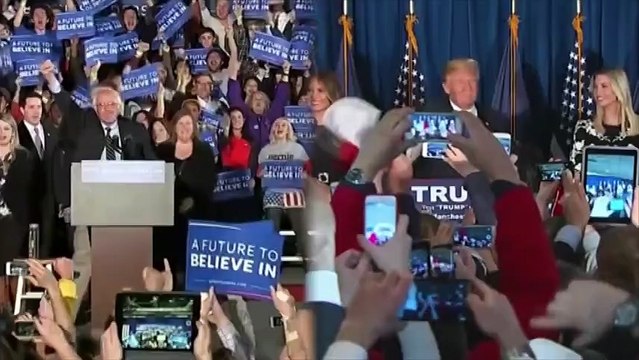 Trump et Sanders remportent les primaires dans le New Hampshire