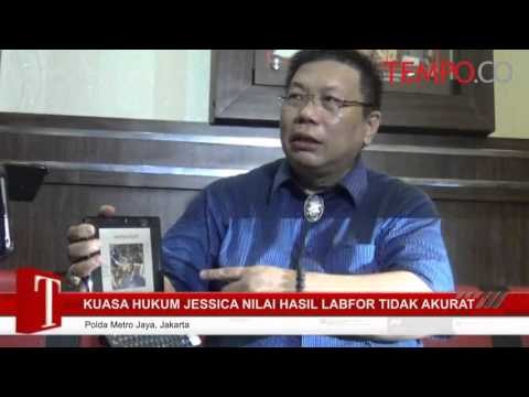 Kuasa Hukum Jessica Nilai Hasil Labfor Tidak Akurat