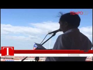 Buka Piala Presiden, Jokowi: Tak Masalah Indonesia Disanksi FIFA
