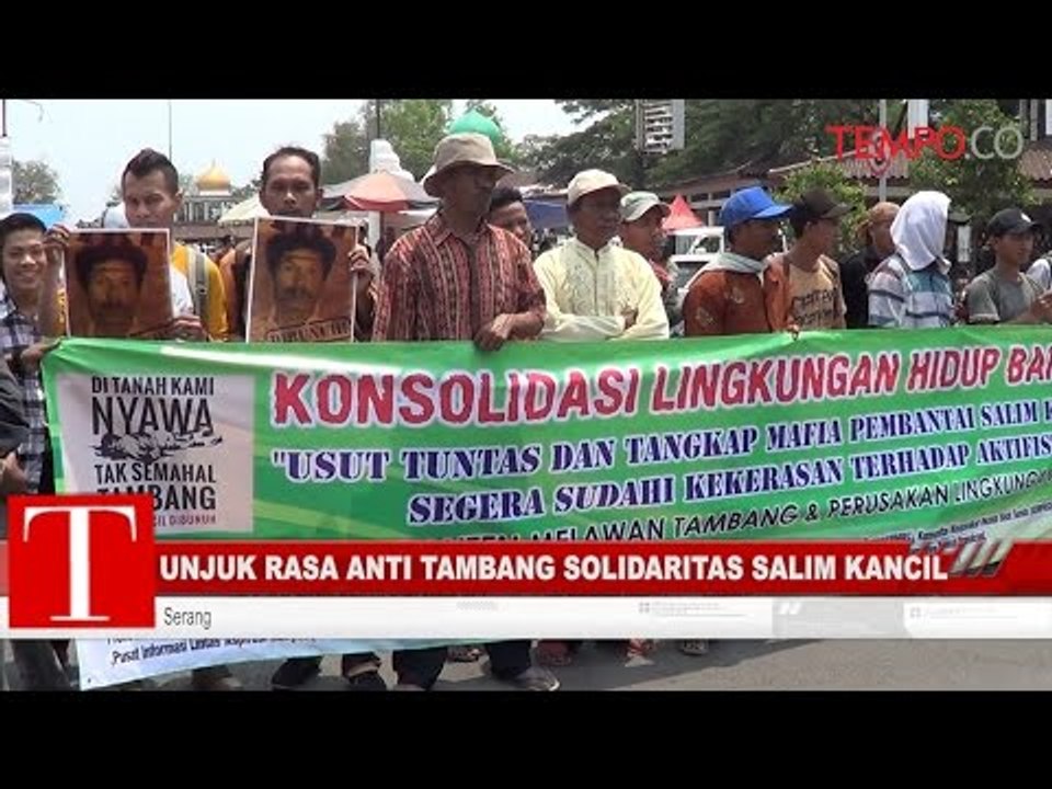 Unjuk Rasa Antitambang, Solidaritas untuk Salim Kancil