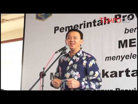 Ini Pesan Ahok ke Warga Rusunawa Daan Mogot