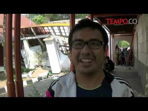 Cuaca Cerah, Atap Pendopo Lama Gubernur Banten Ambruk