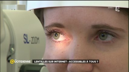 Lentilles sur internet : accessibles à tous ?