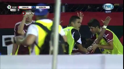 Caracas FC (Ven) 2-1 Huracán (Arg)  -  All Goals and Highlights HD - Copa Libertadores 2016