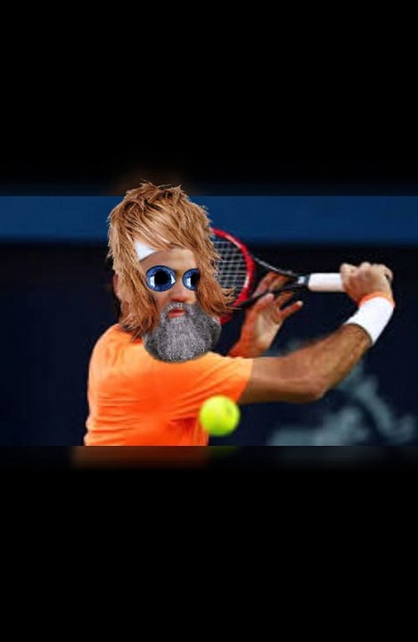 Joueurs de tennis modifiés :-)  !