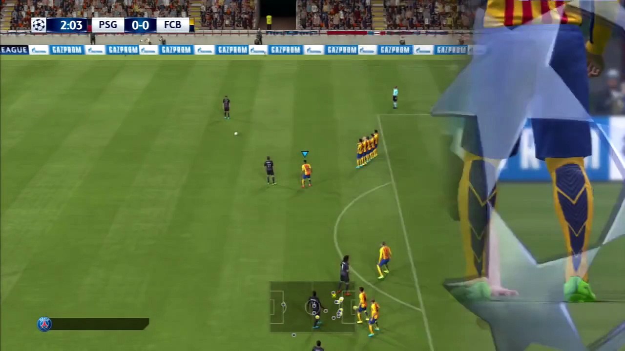 PES 2016 UEFA Champions League Final PSG vs Barcelona 3-5