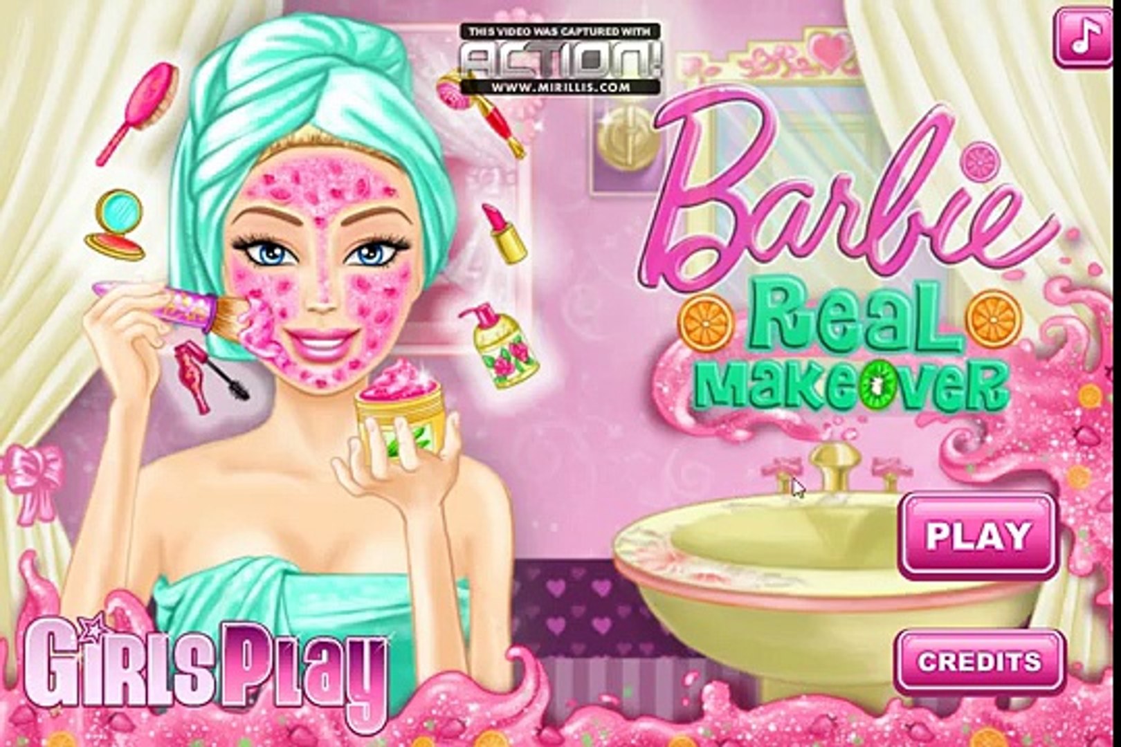 barbie real makeover games
