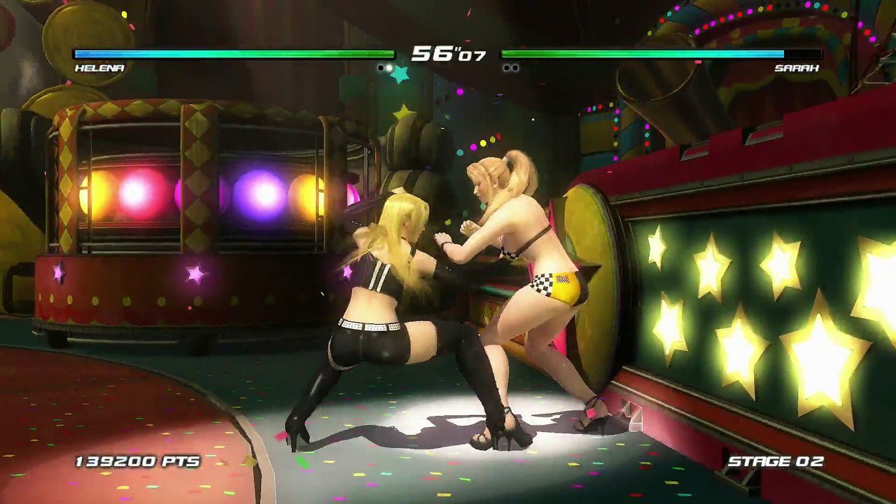 DEAD OR ALIVE 5 LAST ROUND PS4 ARCADE EASY - HELENA NUDE MOD