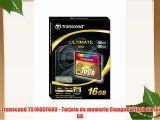 Transcend TS16GCF600 - Tarjeta de memoria Compact Flash de 16 GB