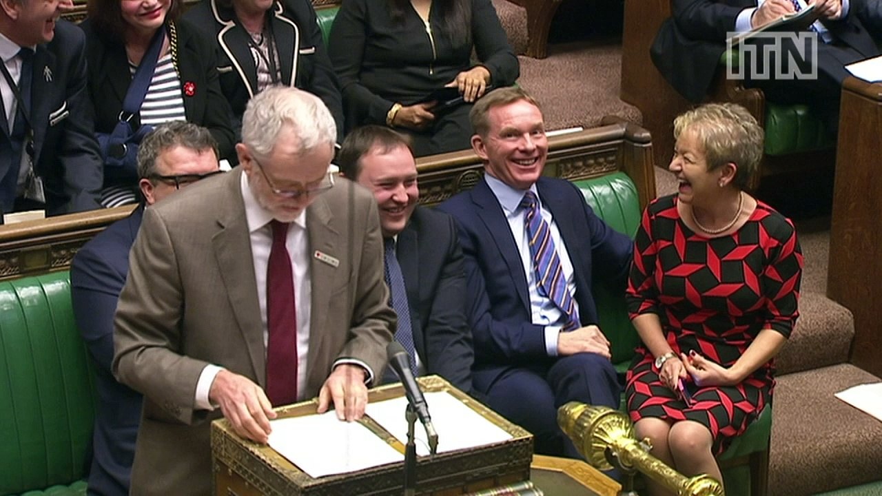 Commons erupts in laughter at Corbyn's email from 'Rosie'