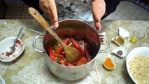 نواصر بلحم الخروف اكلة سهلة وسريعة وبنينة : المطبخ التونسي زكية Tunisian Cuisine Zakia