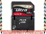 Sandisk Ultra® II SD(TM) Plus USB 1GB - Tarjeta de memoria (1 GB Secure Digital (SD) 10 MB/s