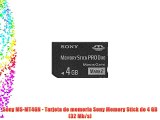 Sony MS-MT4GN - Tarjeta de memoria Sony Memory Stick de 4 GB (32 Mb/s)