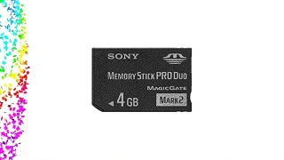 Sony MS-MT4GN - Tarjeta de memoria Sony Memory Stick de 4 GB (32 Mb/s)