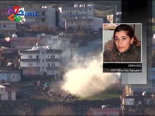Cizre'de yaralıların mahsur kaldığı üçüncü ev