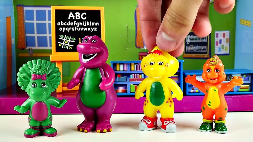 Barney and Friends Classroom Play Doh Alphabet and Colors Episode ☼ DCTC  Toy Videos – Видео Dailymotion