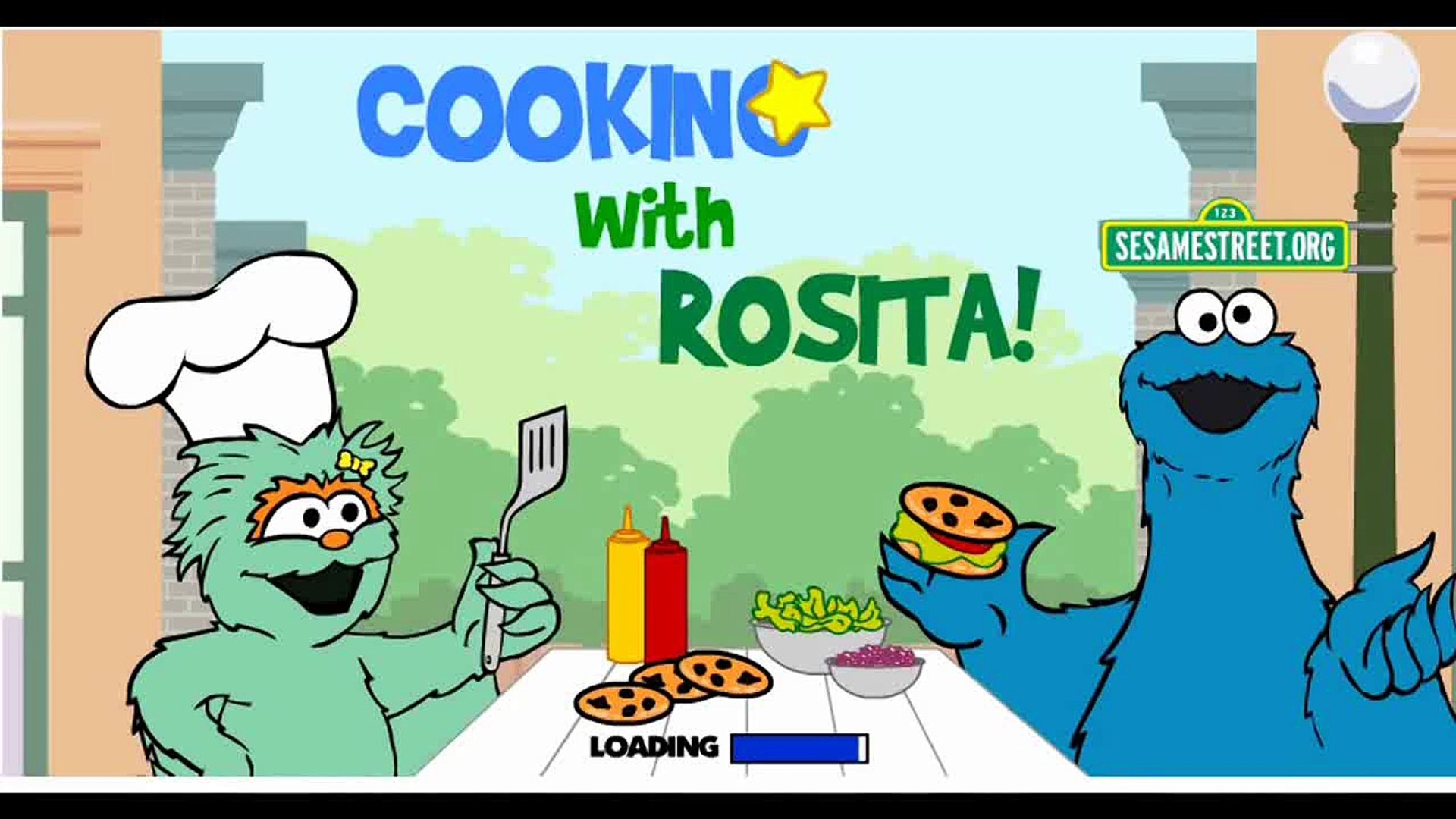 Cookie Monster Cooking With Rosita Alphabet Soup Video Dailymotion