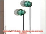 Skullcandy INK'D Earbuds - Auriculares in-ear color verde magnético