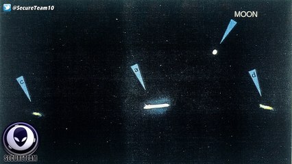 Amazing! Miles Long UFO Exiting Tycho Crater On The Moon