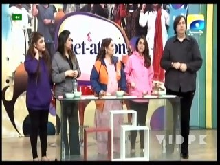 Nadia Khan Show - 10 February 2016 Part 4 - Diet-a-Thon
