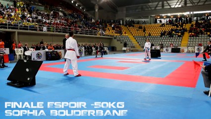 Finale Espoir -50kg - Sophia BOUDERBANE - Euro Jeunes 2016