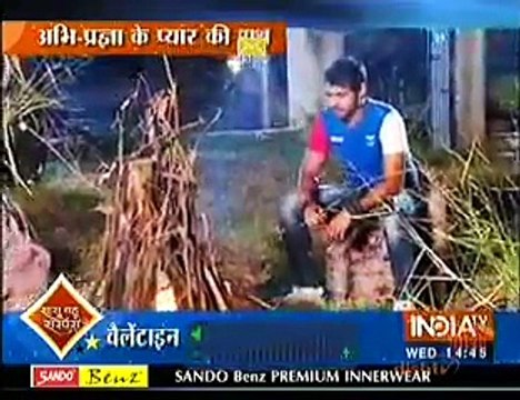 Jungle Mein Behosh Hui Pragya jis se Ghabraya Abhi 10th February 2016 Kumkum Bhagya