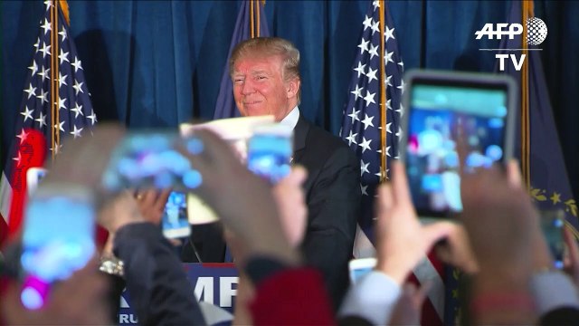 Donald Trump wins Republican primary in New Hampshire
