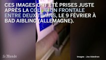 Collision en Allemagne : une vidéo amateur montre les dégâts à l'intérieur d'un des deux trains