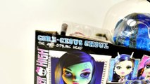Gore-Geous Ghoul MONSTER HIGH Anti Styling Head Glows in the Dark Doll Lip Gloss 33 Hair Pieces DCTC