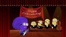 les minions Joyeux anniversaire (Happy Birthday Song ) ~ drôle dessin animé