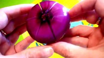 Цветок из красного лука! Flower of red onion! Украшения из овощей! Decoration of vegetables!