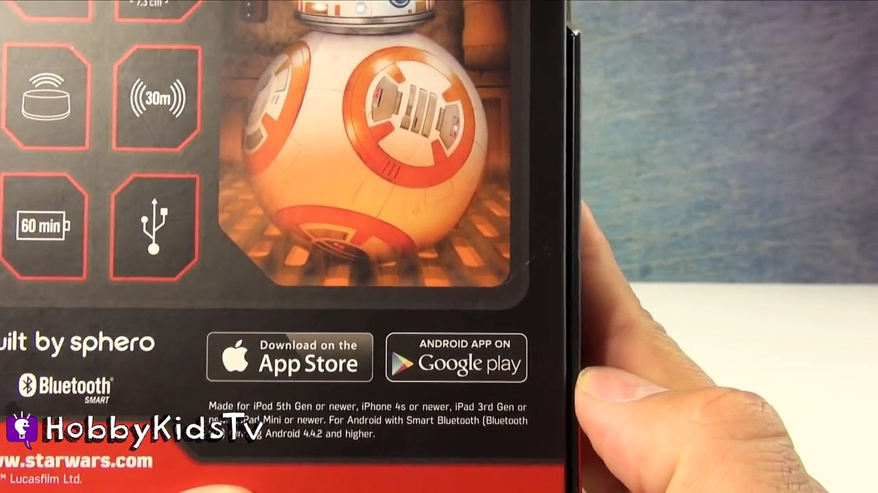 BB-8 App Enabled Remote Control Droid by Sphero by HobbyKidsTV