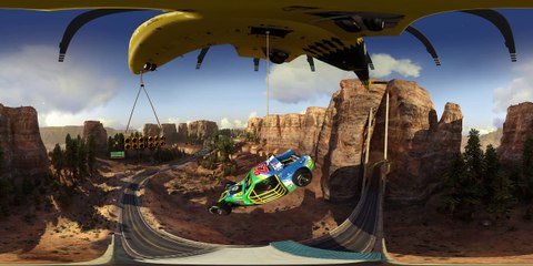 Trackmania Turbo – 360° demo - Canyon Grand Drift (Official Trailer)