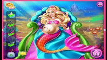Pregnant Barbie Mermaid Emergency - Barbie Video Game For Kids